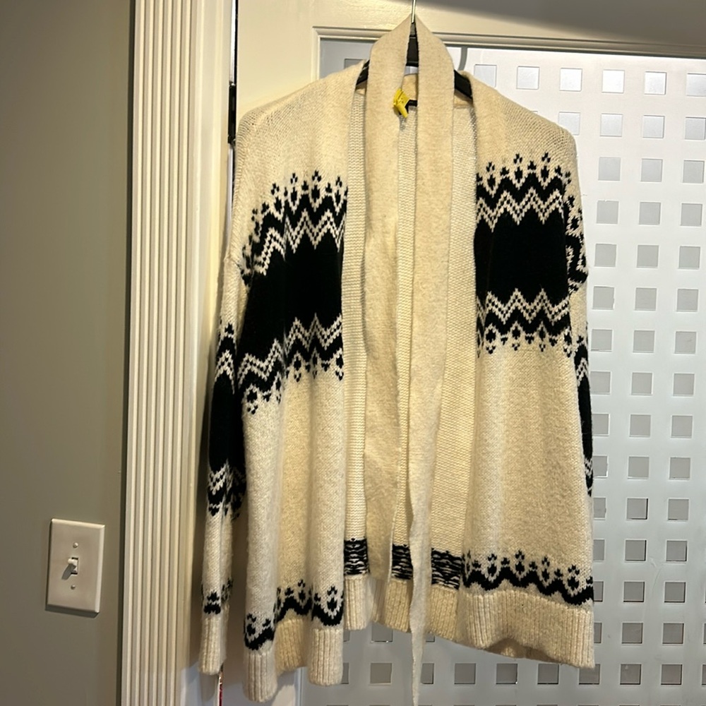 Ann Taylor belted cardigan